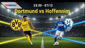 Nhận định bóng đá Dortmund vs Hoffenheim, 23h30 ngày 7/12